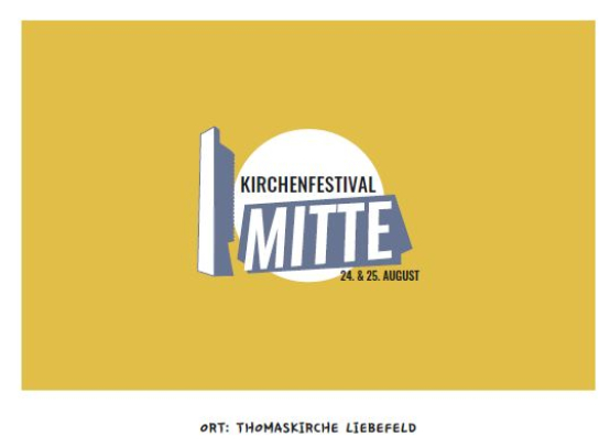 Kirchenfestival Mitte - 24. und 25. August 2024 in und rund um die Thomaskirche Liebefeld u.a. mit Jaël Malli und dem Familienkonzert "Sensibeli"